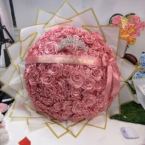 Ramo de 100 rosas eternas